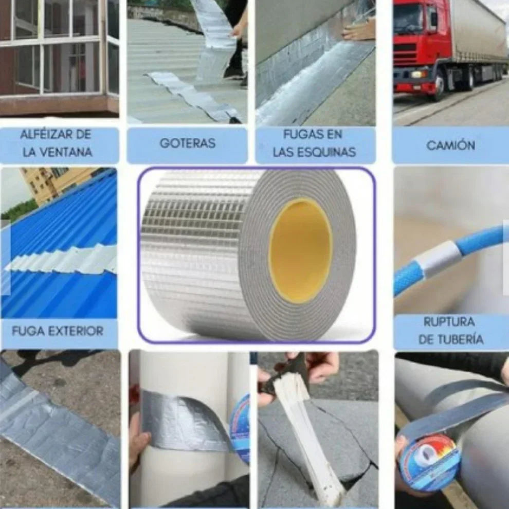 Cinta Impermeable Ultra Seal™ – La Solución Rápida para Fugas y Filtraciones 2x1