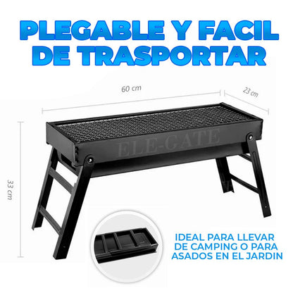 Parrilla BBQ Portátil UltraCompacta™– Cocina Donde Quieras