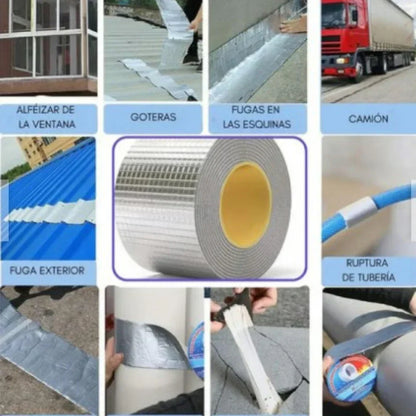 Cinta Impermeable Ultra Seal™ – La Solución Rápida para Fugas y Filtraciones 2x1