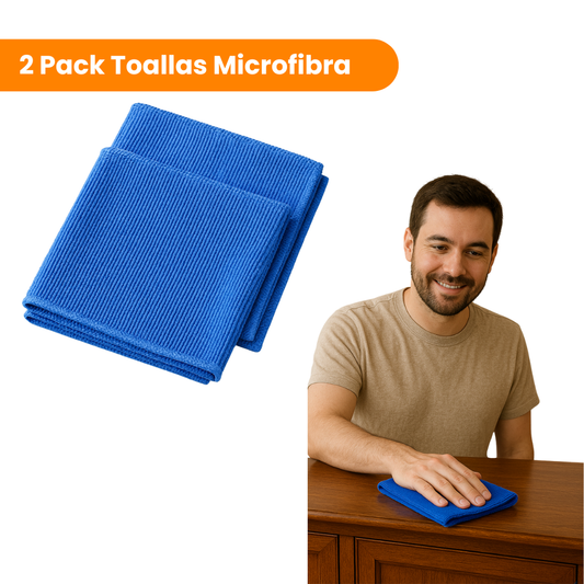 Pack de 2x Toallas Microfibras