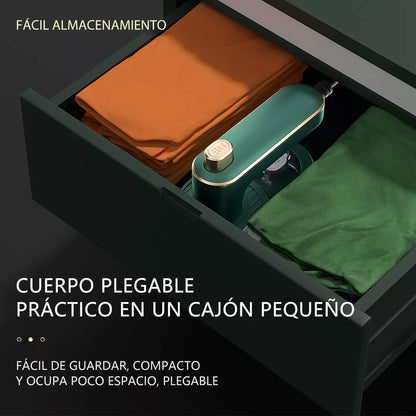 Plancha Portátil a Vapor – Ropa Impecable en Segundos, Donde Estés