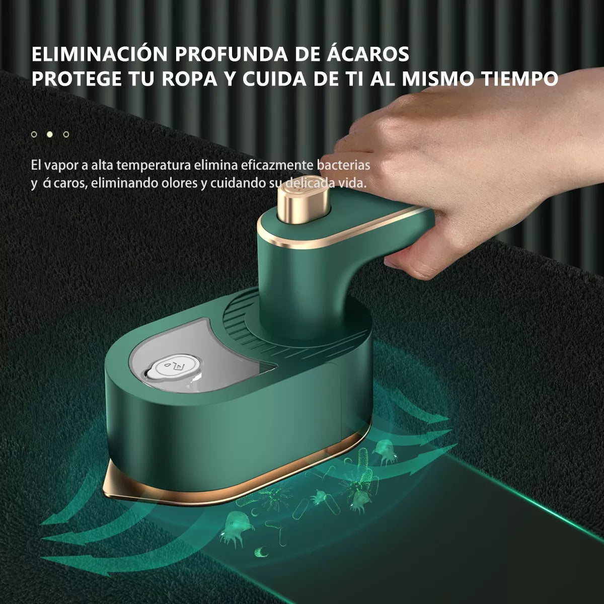 Plancha Portátil a Vapor – Ropa Impecable en Segundos, Donde Estés