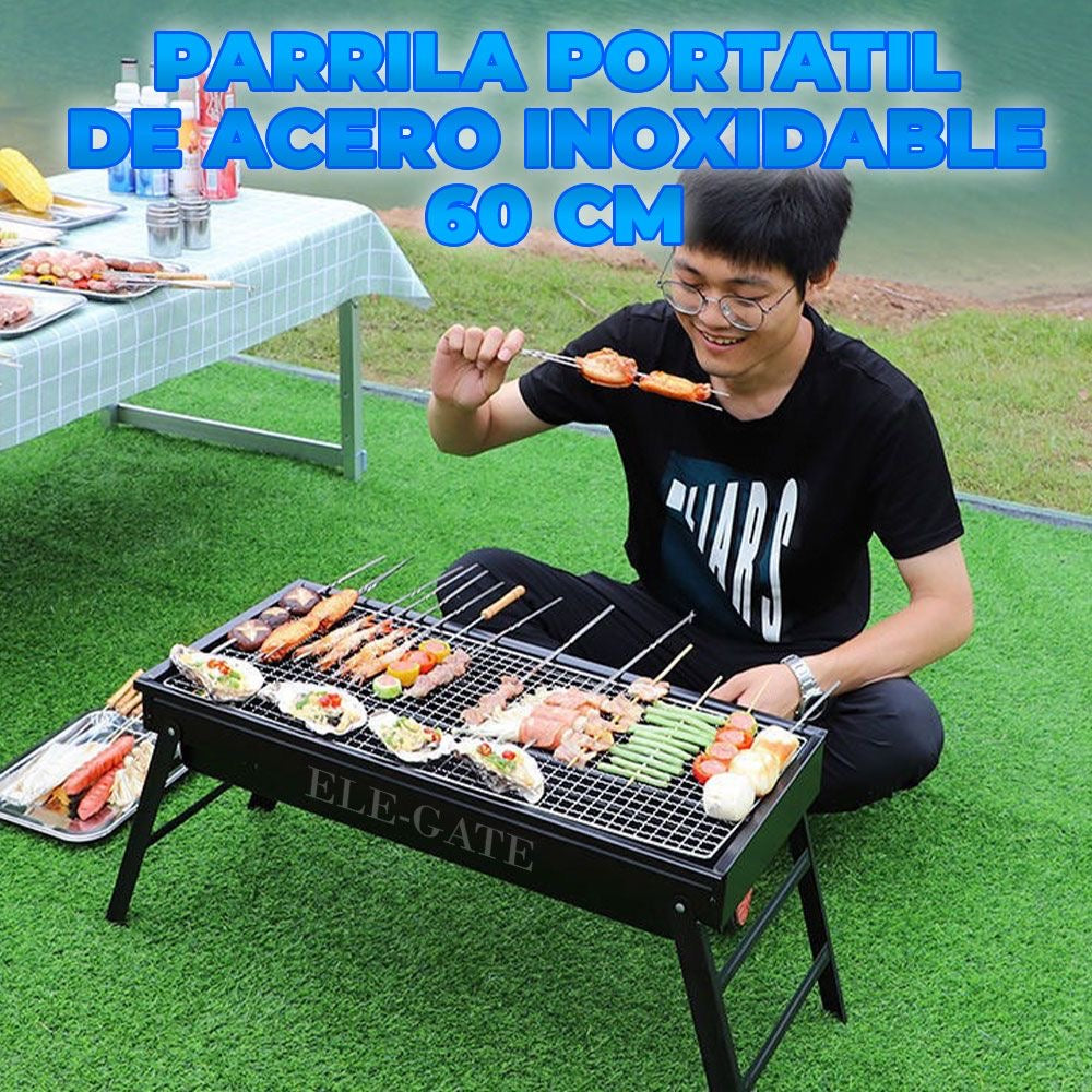 Parrilla BBQ Portátil UltraCompacta™– Cocina Donde Quieras