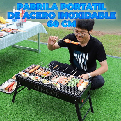 Parrilla BBQ Portátil UltraCompacta™– Cocina Donde Quieras
