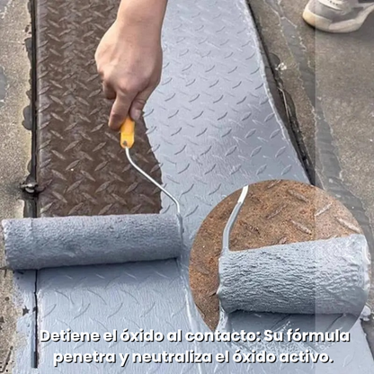 Pintura Antióxido Profesional 1 Galon + Brocha GRATIS– Ideal para autos, rejas, herramientas y más