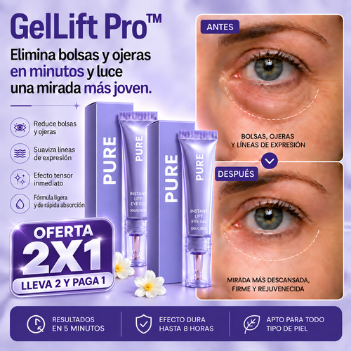GelLift Pro™ | Elimina bolsas y ojeras en minutos OFERTA 2x1
