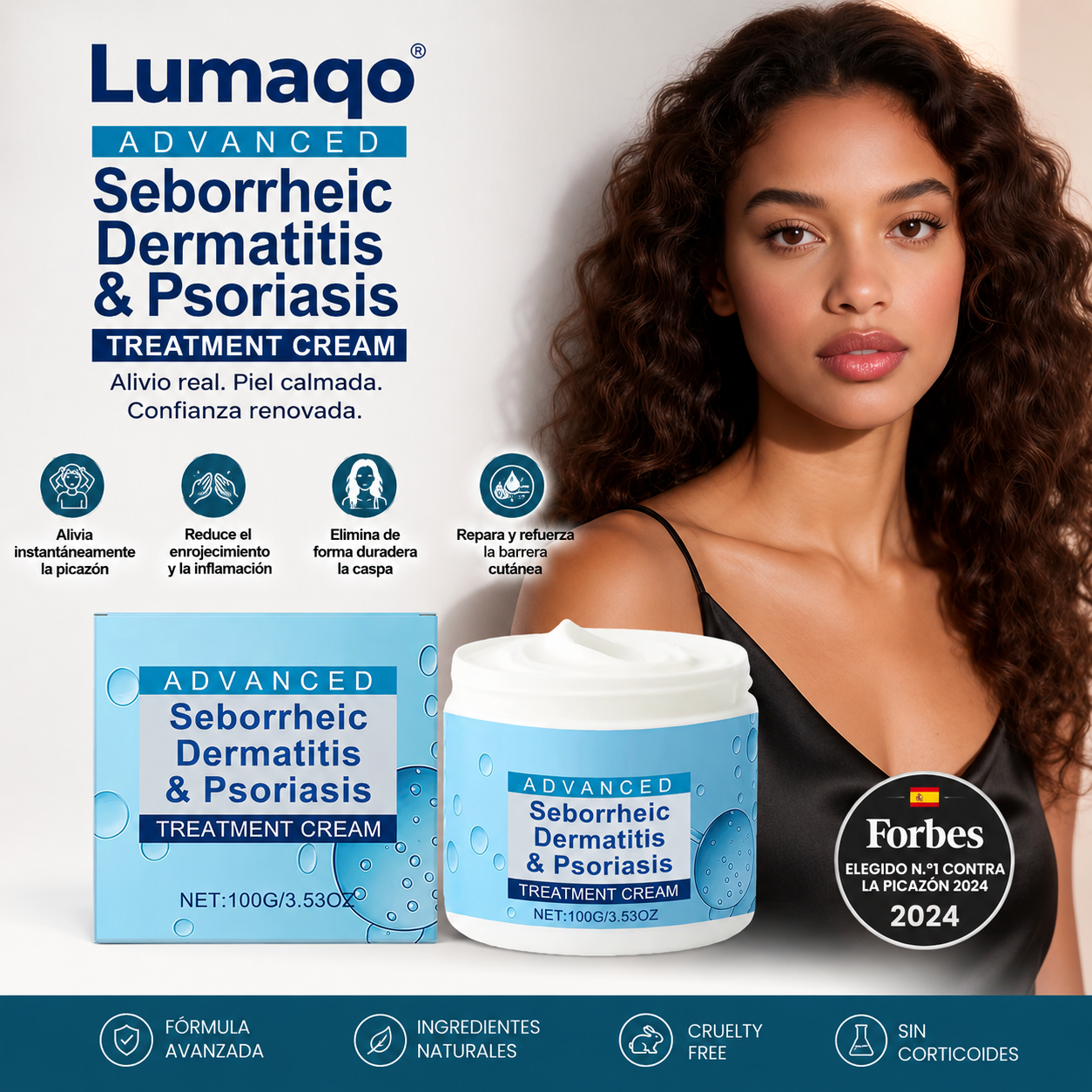 SensiCalma® Duo+ | Barba y Cuero Cabelludo Calmados