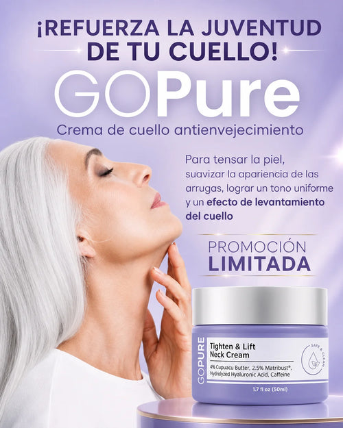 Crema Reparadora Cuello GoPure