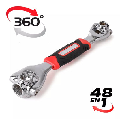 🛠️ Llave Multifuncional 48 en 1 – La Herramienta Todo en Uno Que No Puede Faltar